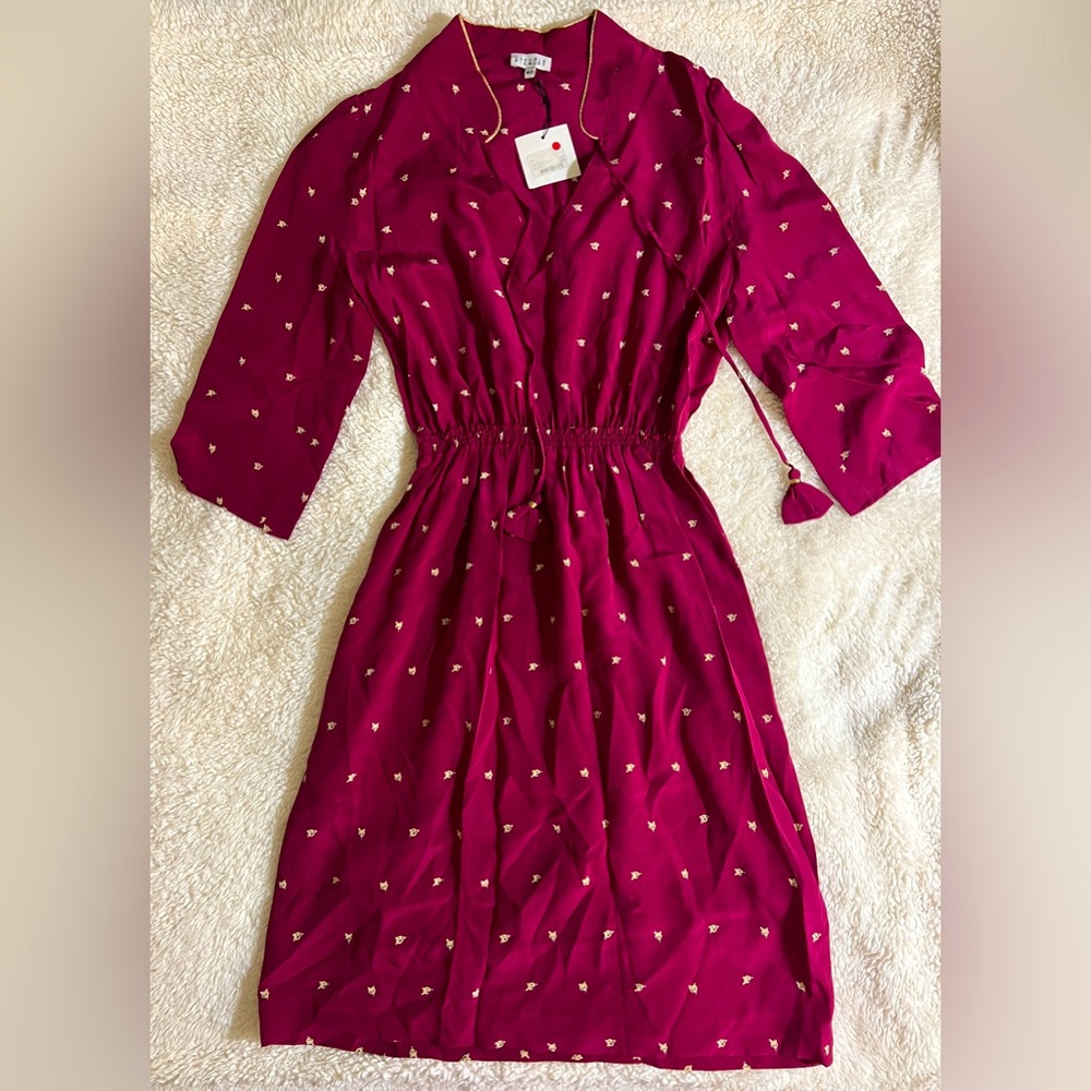 NEW! Claudie Pierlot - Burgundy Dress